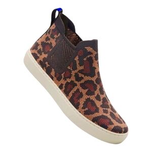 Rothy's Chelsea Hi-Top Slip On Sneaker in Wildcat.  6.5